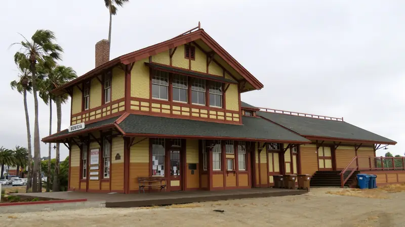 Former Benicia Southern Pacific Railroad Passenger Depot.