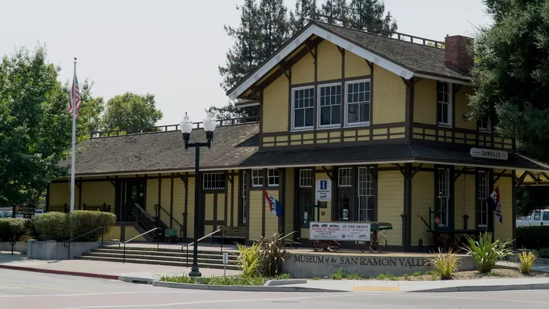 Museum of the San Ramon Valley in the former Danville depot.