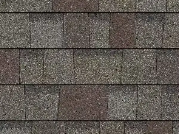 Close-up of Owens Corning Duration shingles