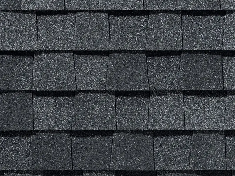 Close-up of CertainTeed Landmark shingles