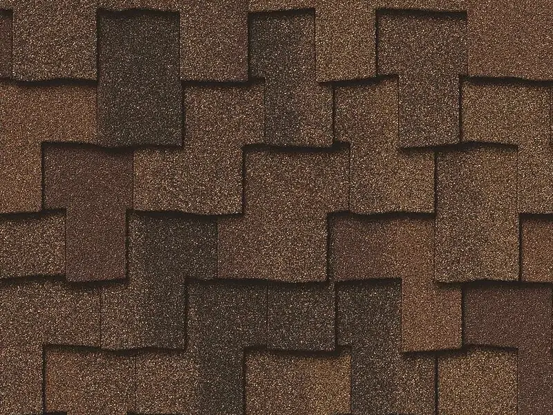 Close-up of CertainTeed Presidential Shake shingles