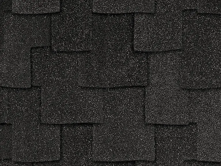 Close-up of Owens Corning Woodmoor shingles